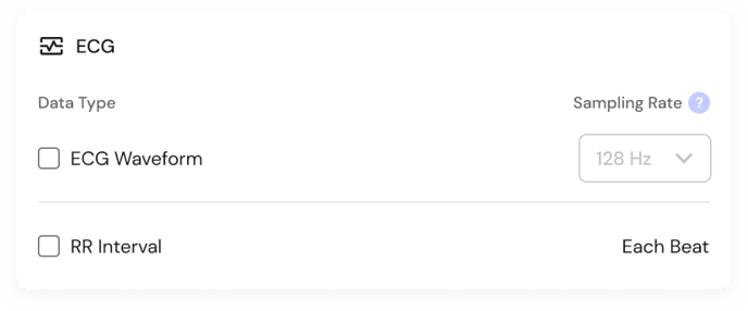 ECG data