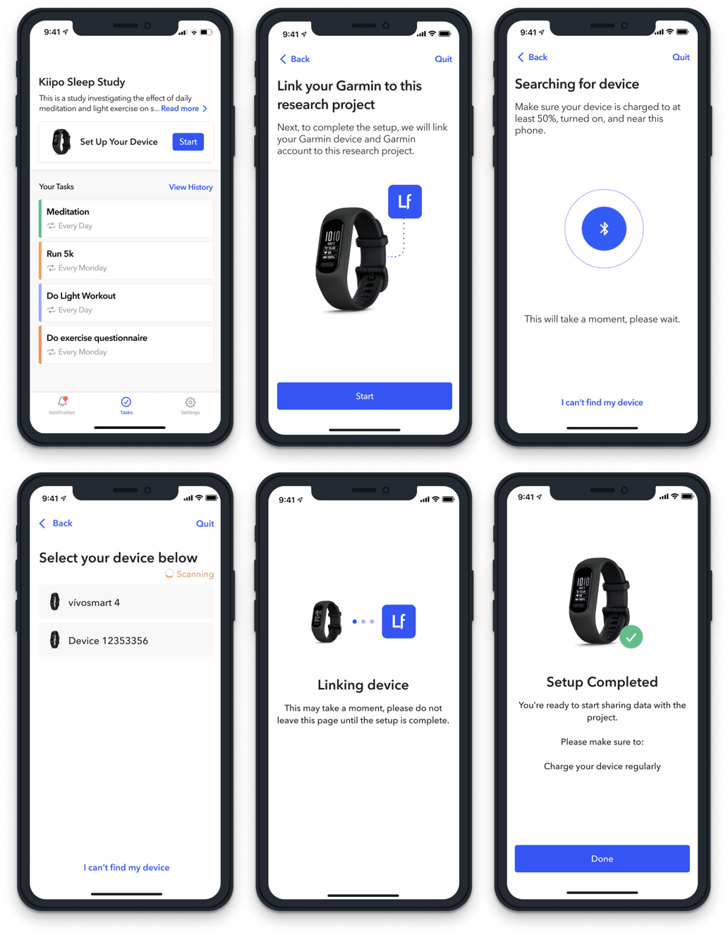 Set Up Wearable Device