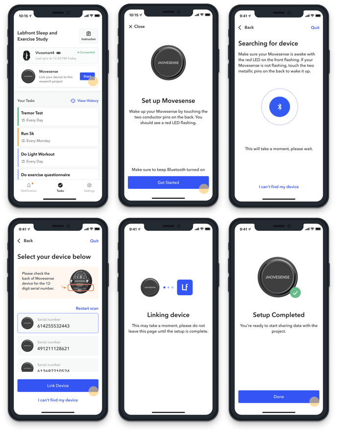 Set up Movesense (1)