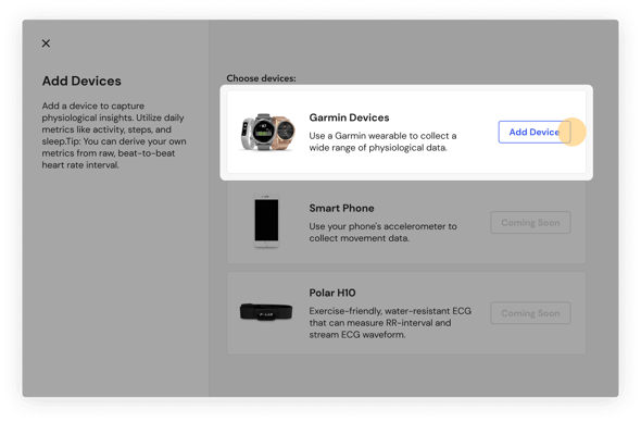Add Devices