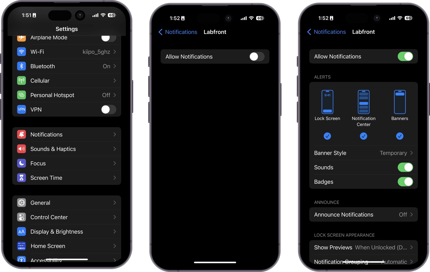 Notification Sent Send Push Notifications